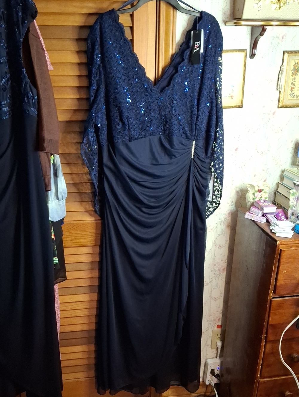 Betsy And Adam Navy Blue 20W NWT